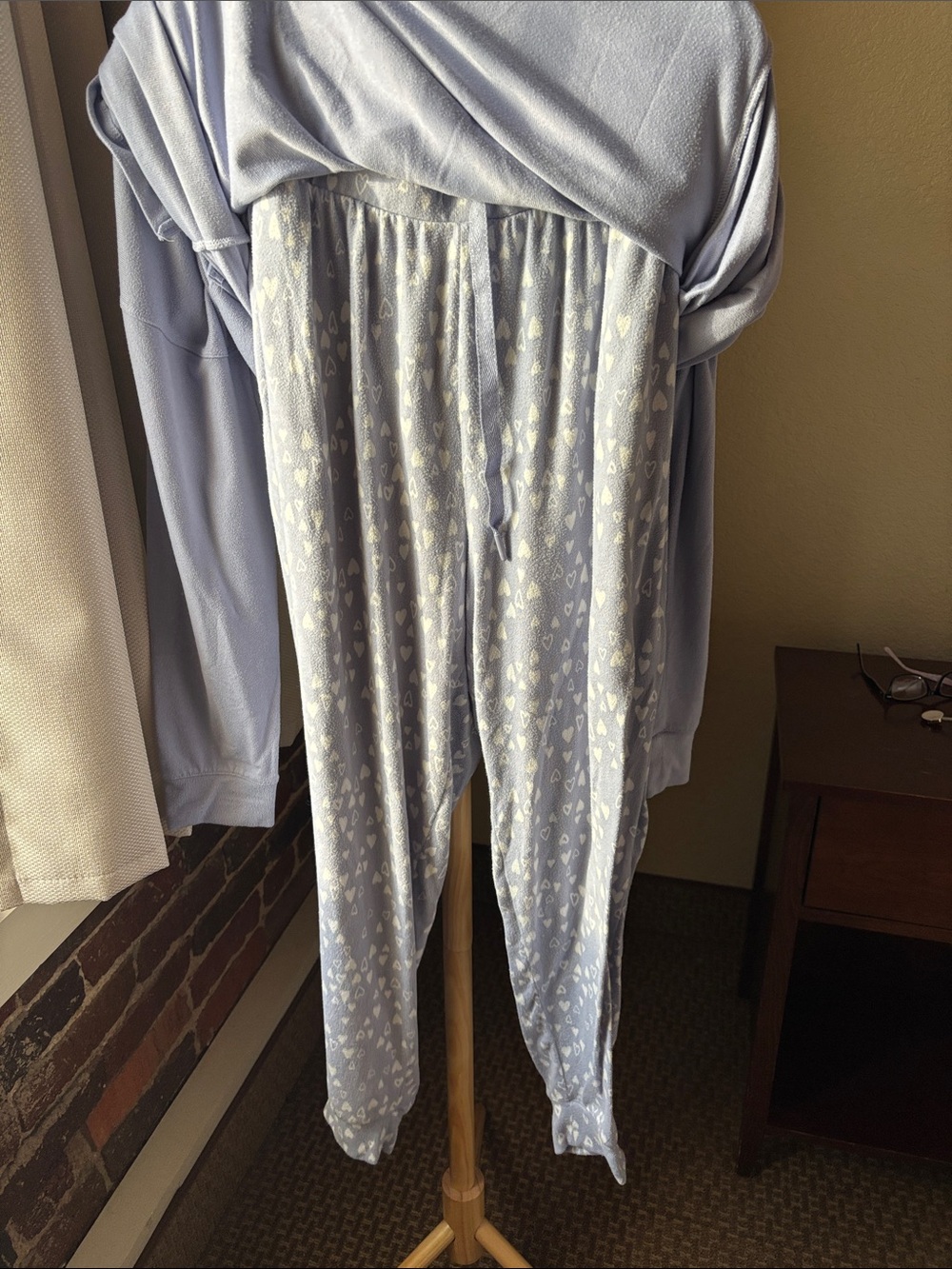 Wonderly Pajama Set Light Blue 2XL - Picture 3 of 6